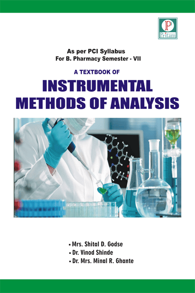 Textbook Of Instrumental Methods Of Analysis | Pritam Publications