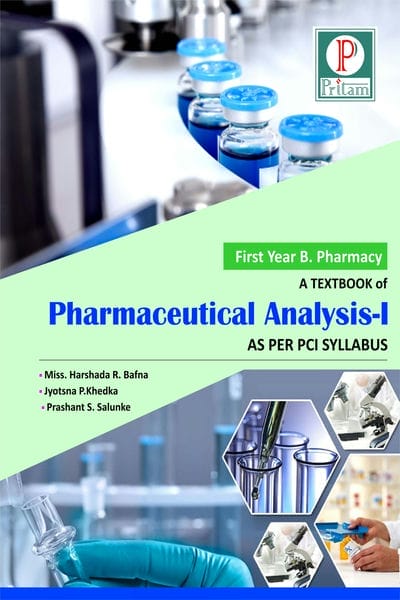 A Textbook of Pharmaceutical Analysis I